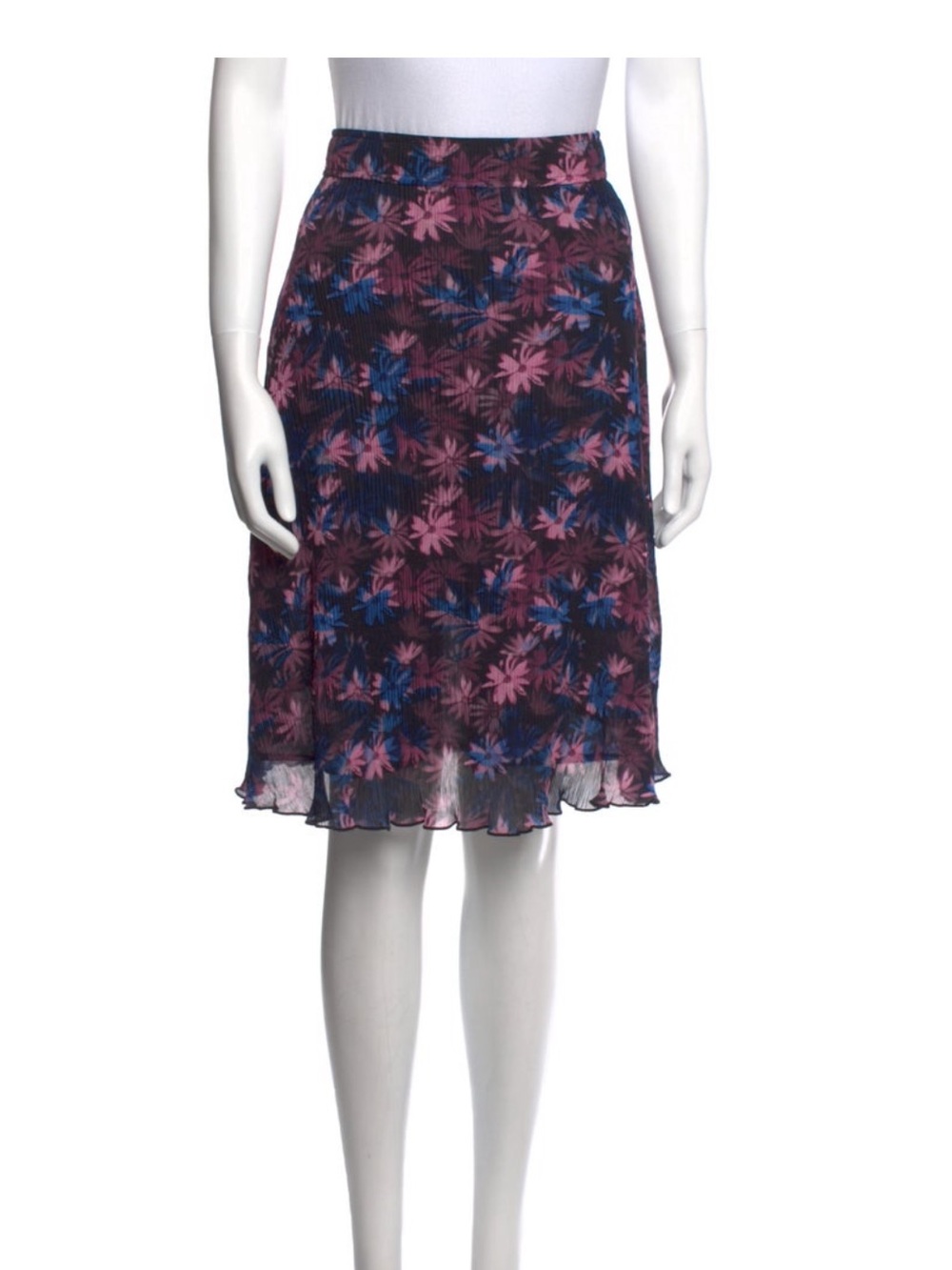 Ganni Floral Print Skirt